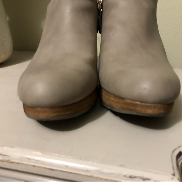 Dr Scholl’s Wedge Ankle Boots Size 11 Like New - Picture 5 of 9